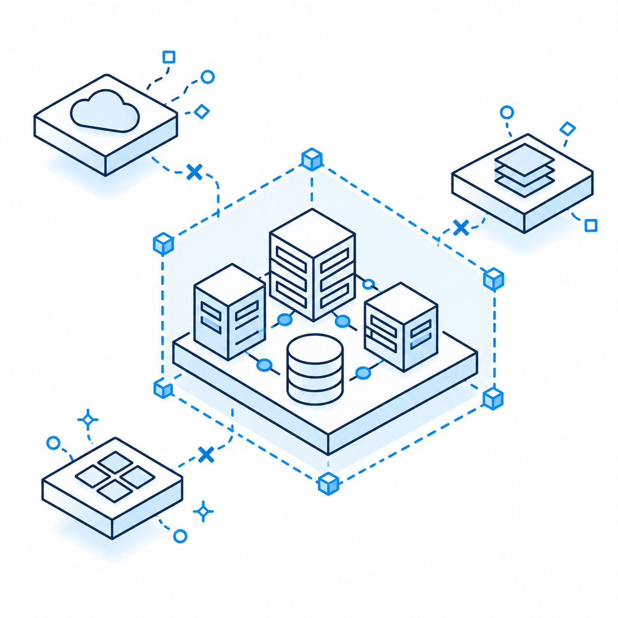 Untracked shadow AI tools across multiple business departments